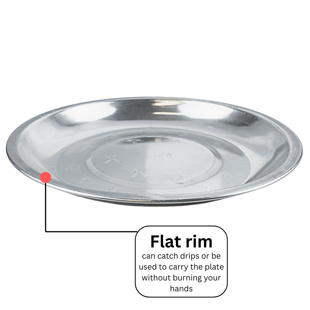 Stainless Steel Soup Plate - U-19099