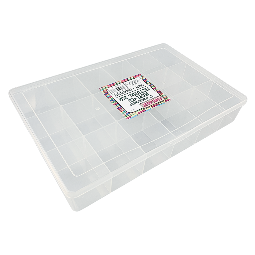17 Section Multi-Use Plastic Storage Box - TJ-08788