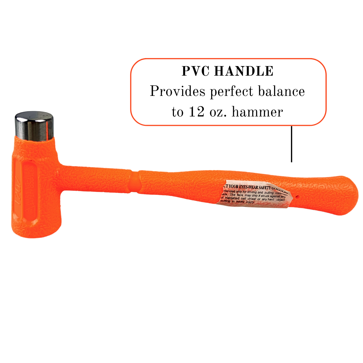 Dead Blow 12 Ounce Hammer with Alloy Steel Head - PH-10214