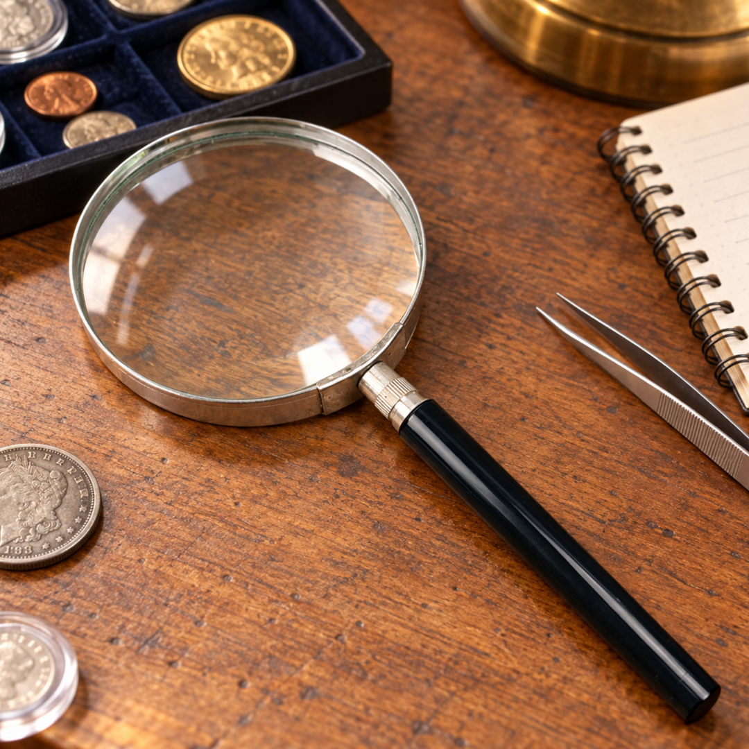 2X Power 8.5-Inch Handheld Magnifier with 4-Inch Lens and Black Handle – MG-08779