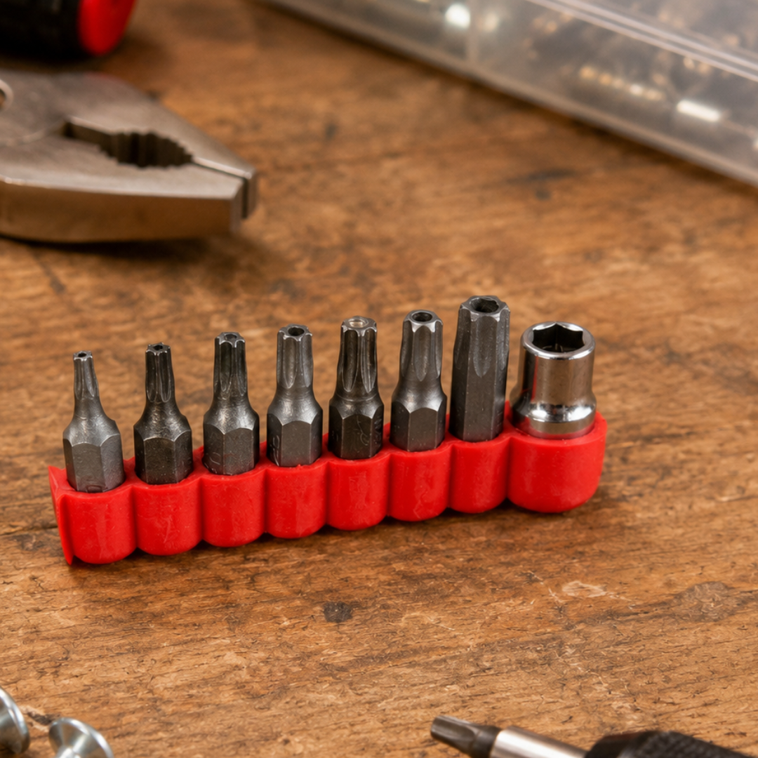 8 Piece Tamper-Resistant Torx Hex Bit Set