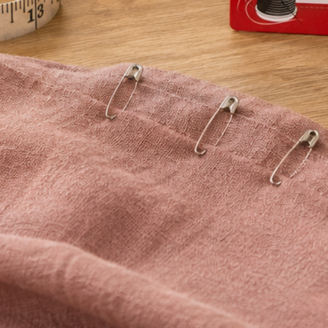 Assorted Safety Pin Set, Approx. 200-Piece Silver-Tone Metal Safety Pins in 8-Section Organizer Tray for Sewing, Tailoring, Crafts and Clothing Repairs