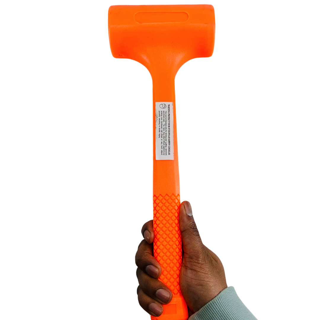 4-Pound Neon Orange Dead Blow Hammer