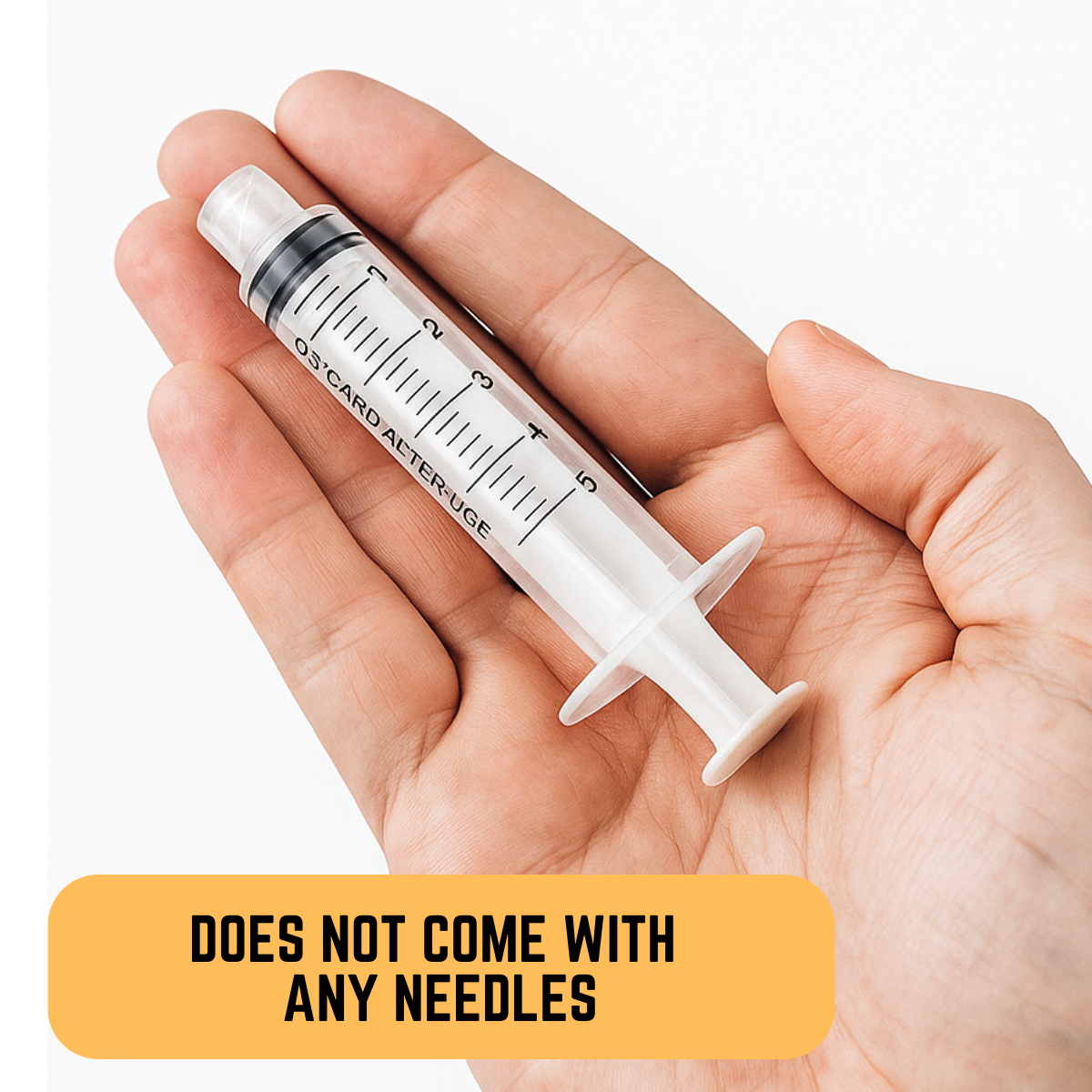 Plastic Disposable Syringe / Dispenser - 5ml (Pack of: 6) - TJ01-87600-Z06