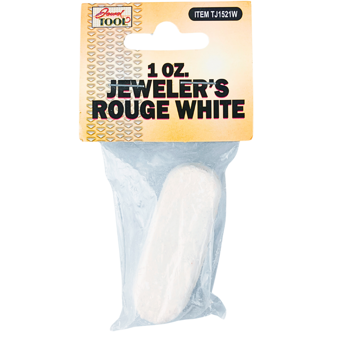 1 Ounce White Jeweler's Polishing Rouge - TJ01-11521