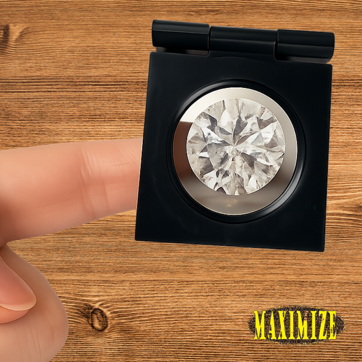 5X Folding Pocket Magnifier Loupe with Ruler - MG-57550