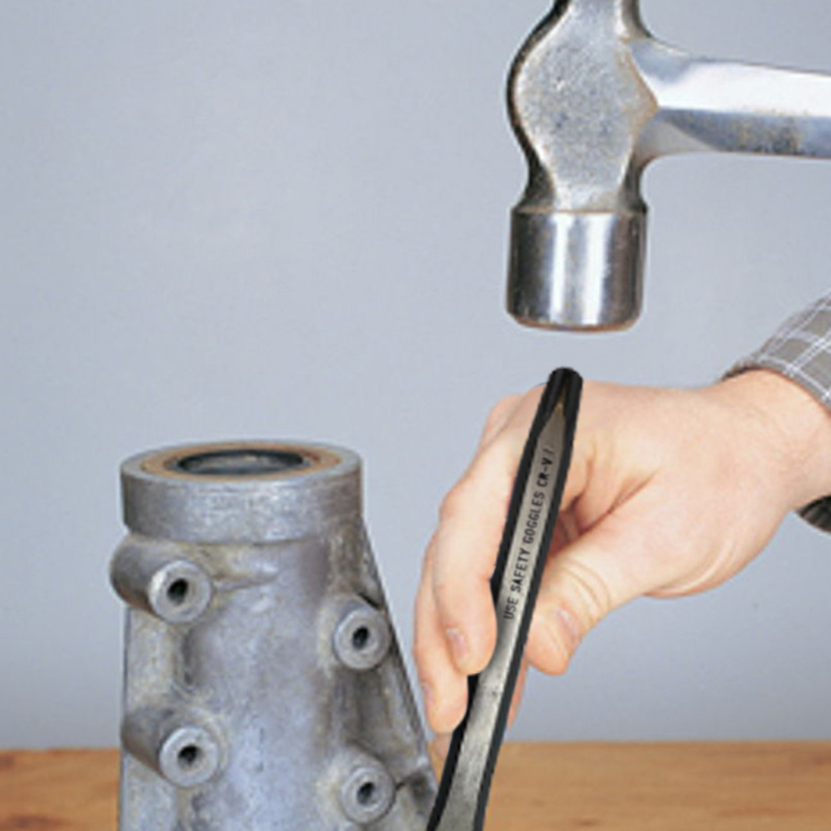 8 Piece Alloy Steel Punch and Chisel Set (Pack of: 1) - TZ7707-TZ34