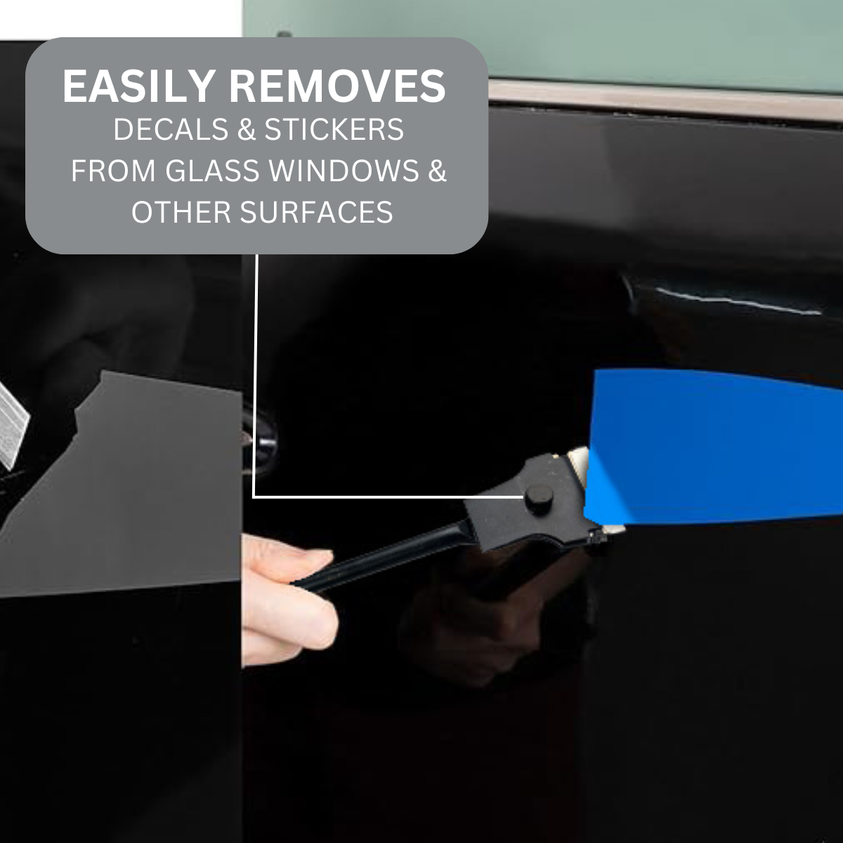 11 Inch Extended Handle Scraper with Extra Blades inside Handle - CR-09042