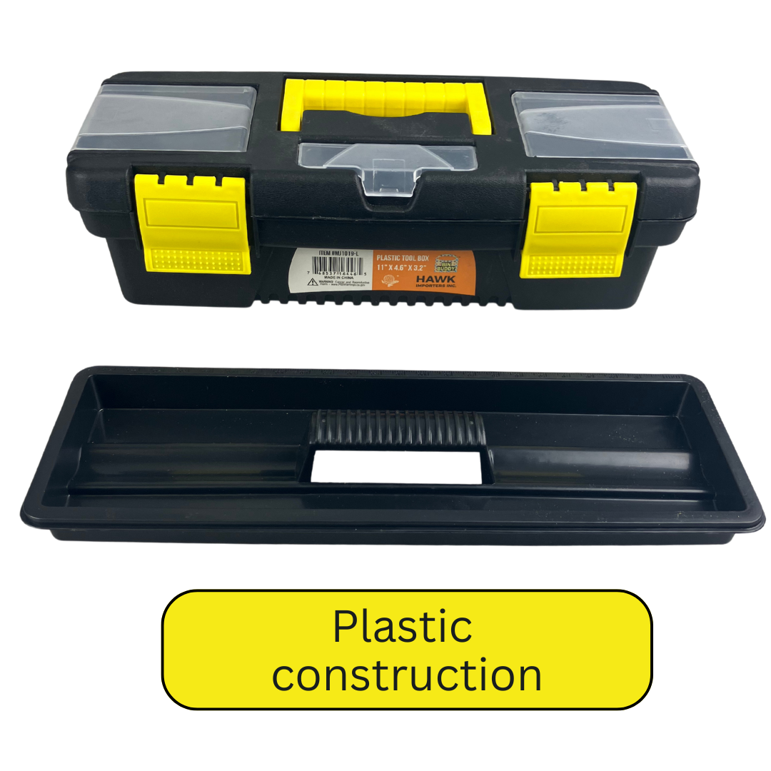 Stow Away Handy Small Tool Box, 11-Inches (Pack of: 1) - MJ-16446