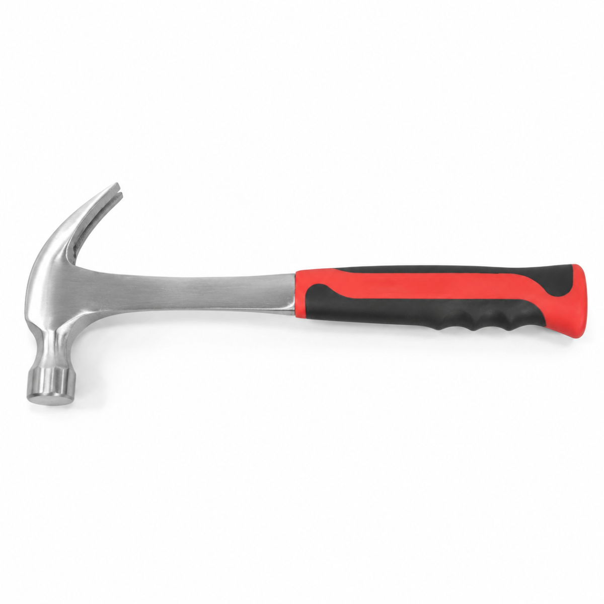 16 oz Claw Hammer with Comfort Grip Handle, Steel Polished Head, Shock Absorbing Non-Slip Grip, 13 Inch Framing & General Purpose Hammer – PH720-28