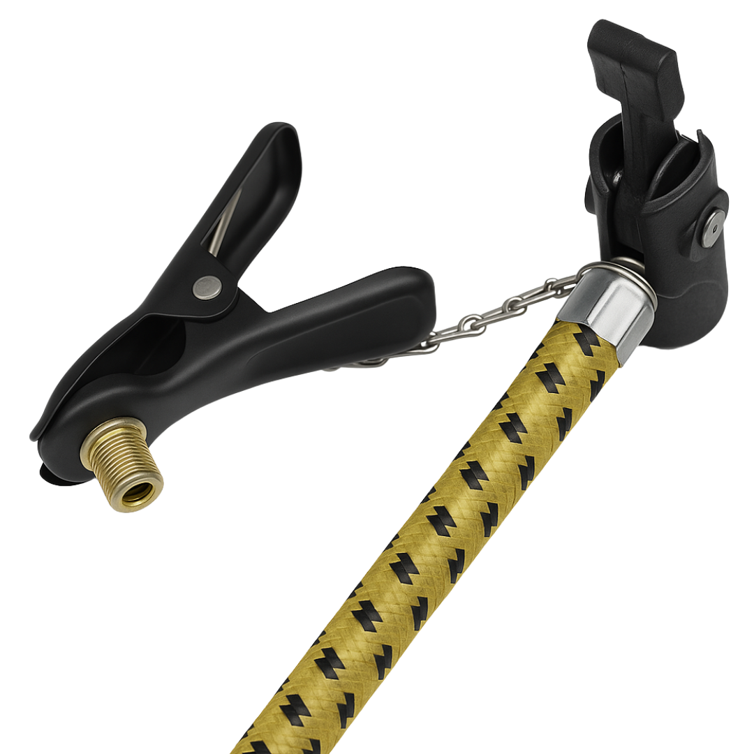 Hand Pump with High Pressure Capacity, 22" High With Dial Gauge - TA-91511