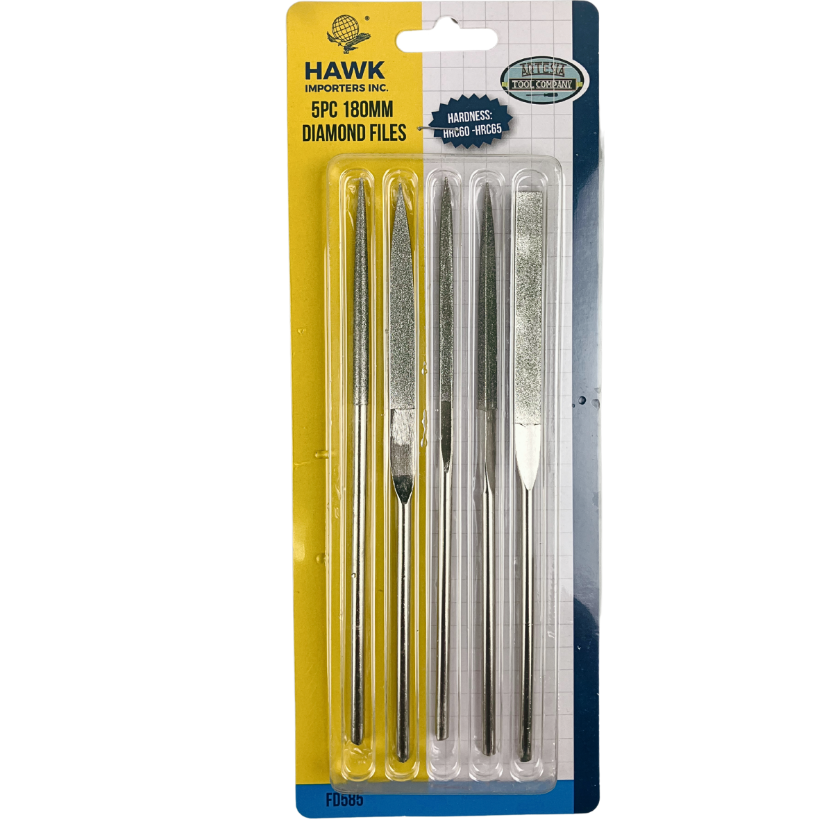 5 PC Diamond Files - F-90585