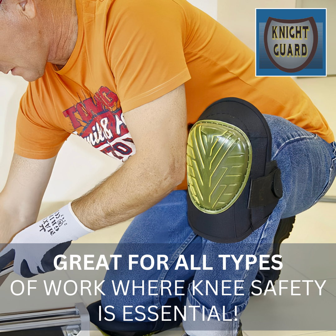 Safety Helmet and Knee Pad Set