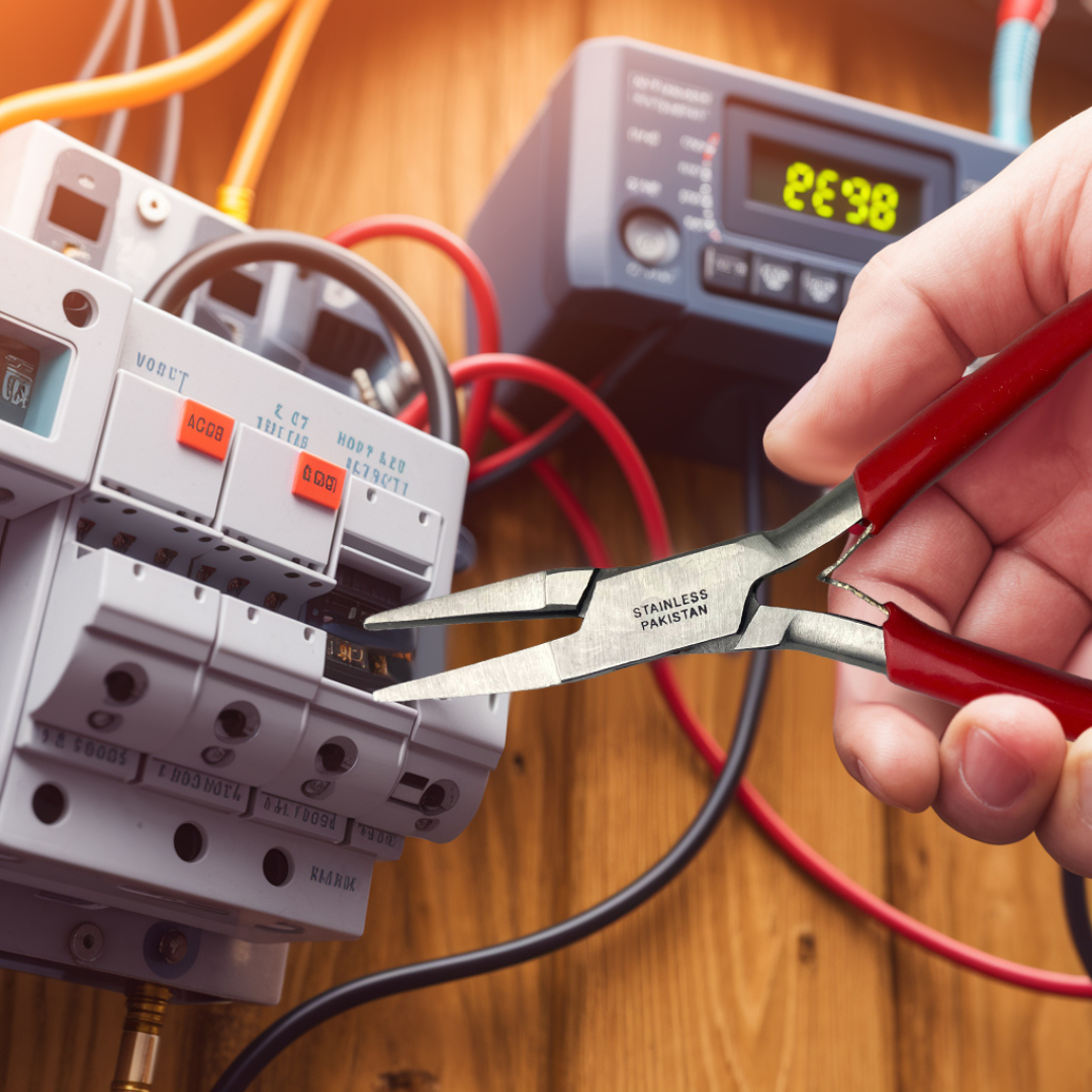 5 Inch Flat Half Round Combination Pliers - S89-08963