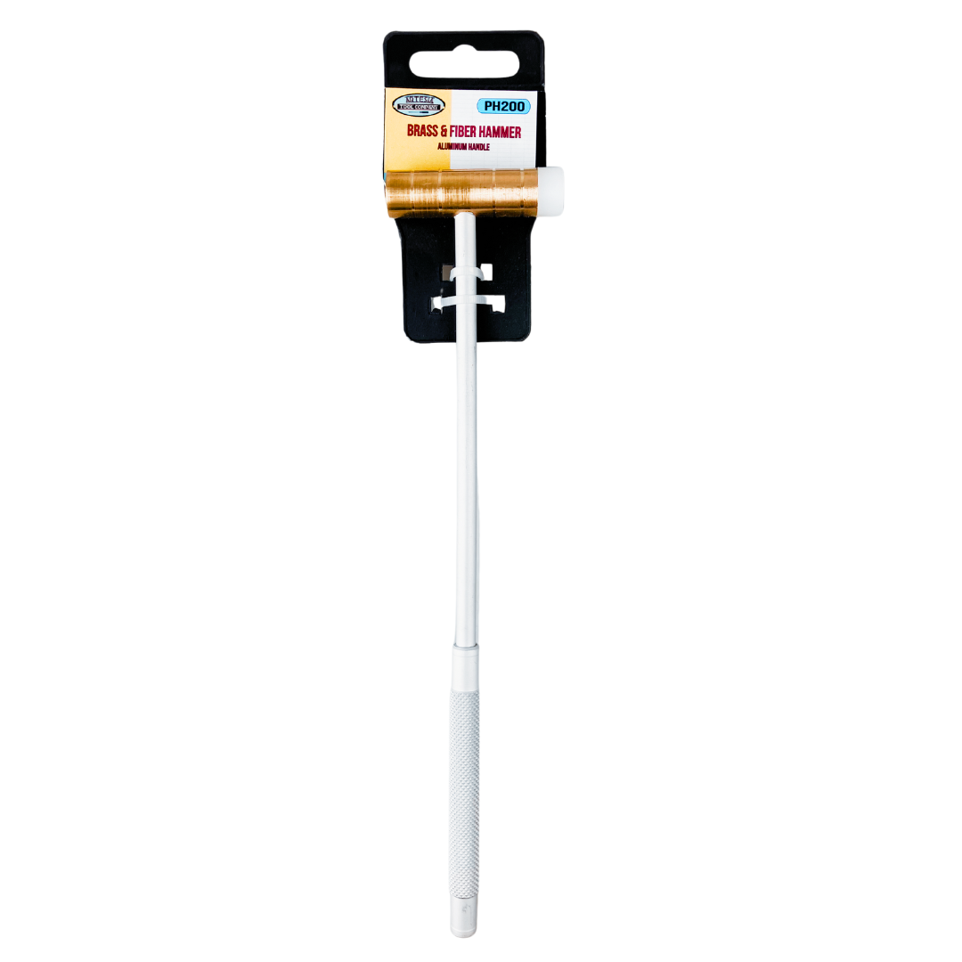 Dual-Headed Brass & Nylon Hammer - PH-50200