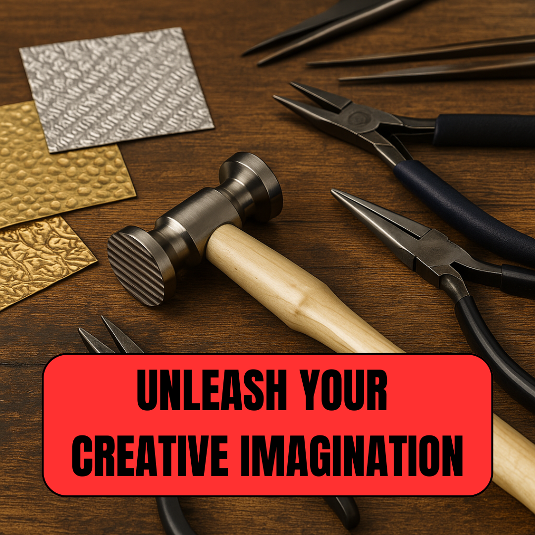 10.5" Double Headed Forming Hammer with Lines & Dots - PH615