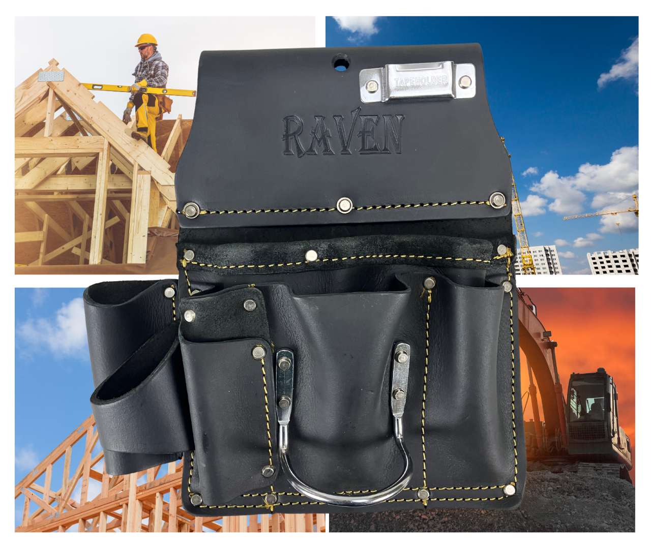 Drywaller's Professional Heavy Duty Tool Pouch