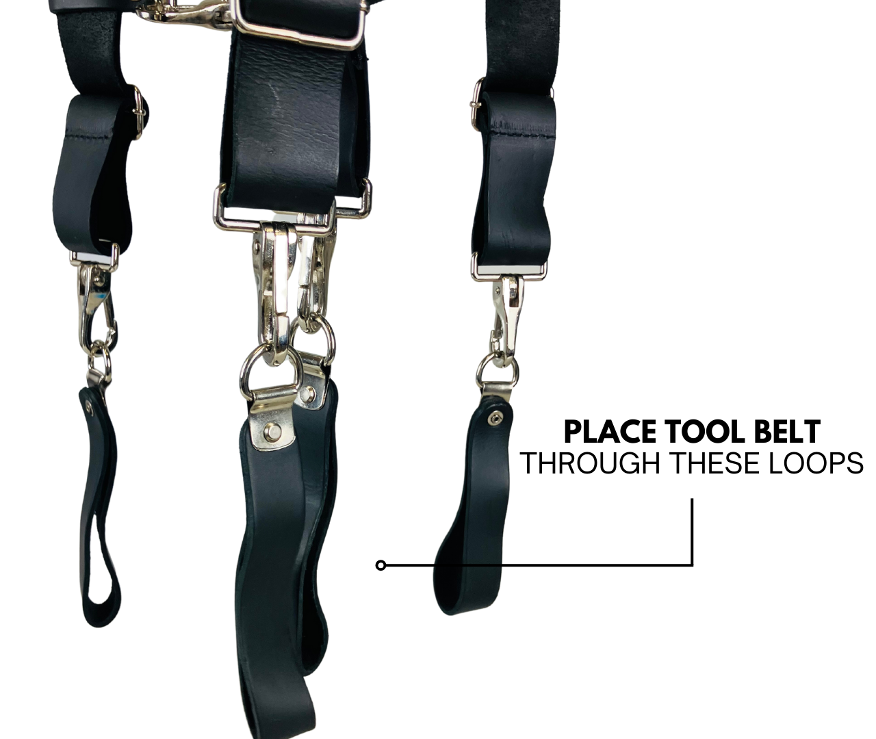 Padded Suspenders for Tool Belt