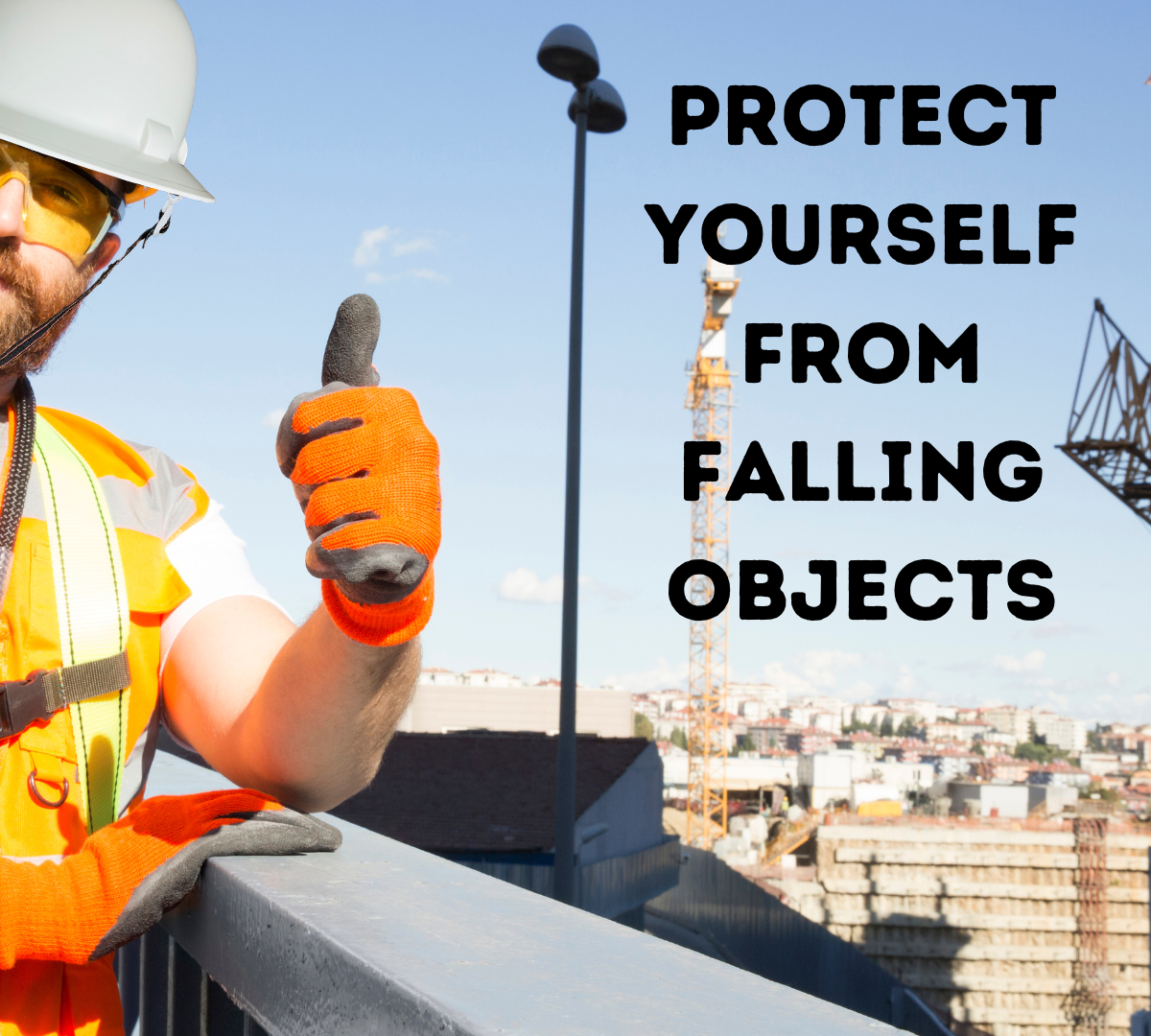 White Industrial Safety Helmet