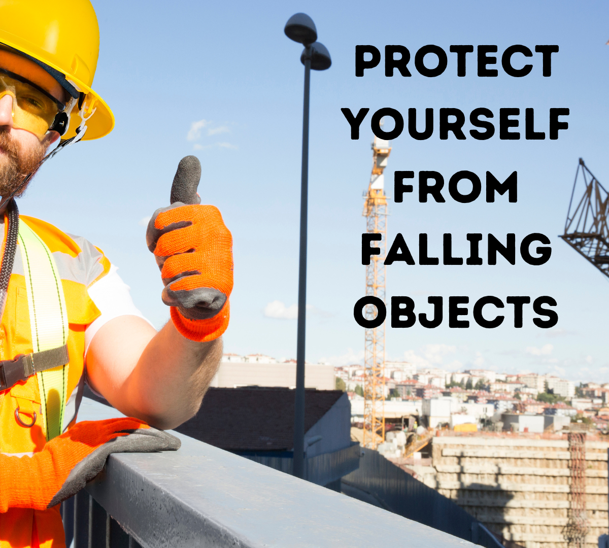 Yellow Industrial Safety Helmet