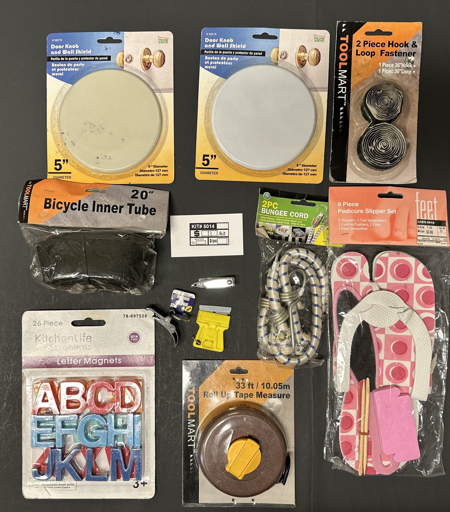 Mixed Household & Hardware Assortment – Bulk Closeout Lot (KIT #5014)