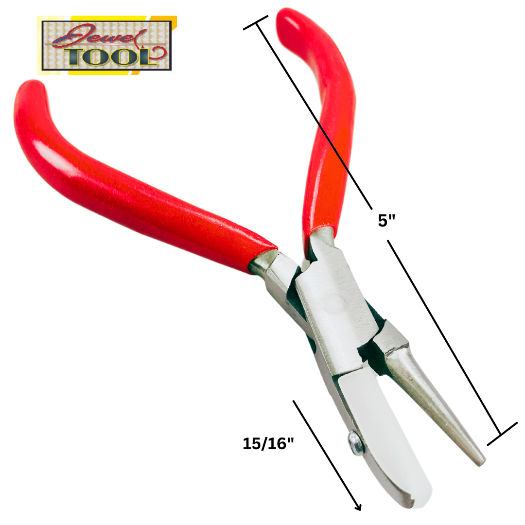 5.5 Inch 2-in-1 Round Nose and Flat Jaw Pliers - S89-88964
