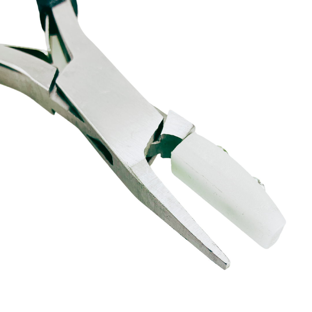 7" Flat Steel and Nylon Jaw Pliers