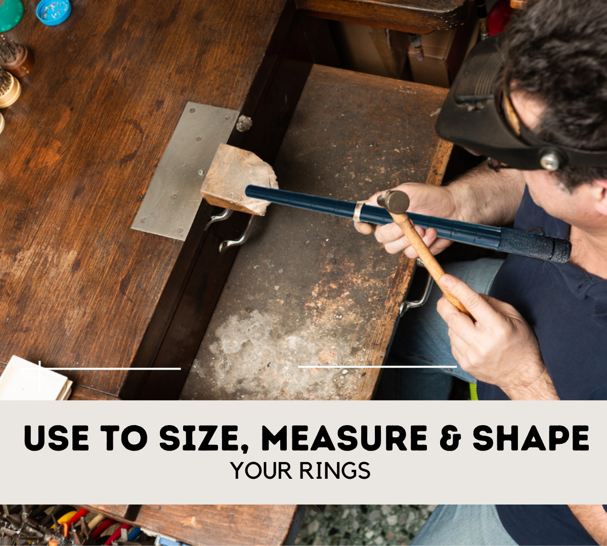 Aluminum Ring Mandrel with Steps - TJ-19717