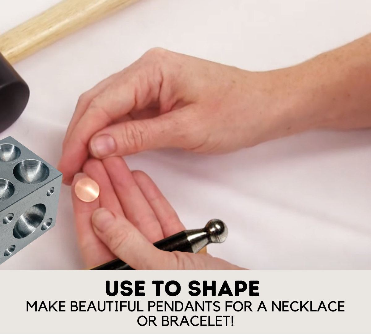 2 Inch Dapping Block - TJ01-09820