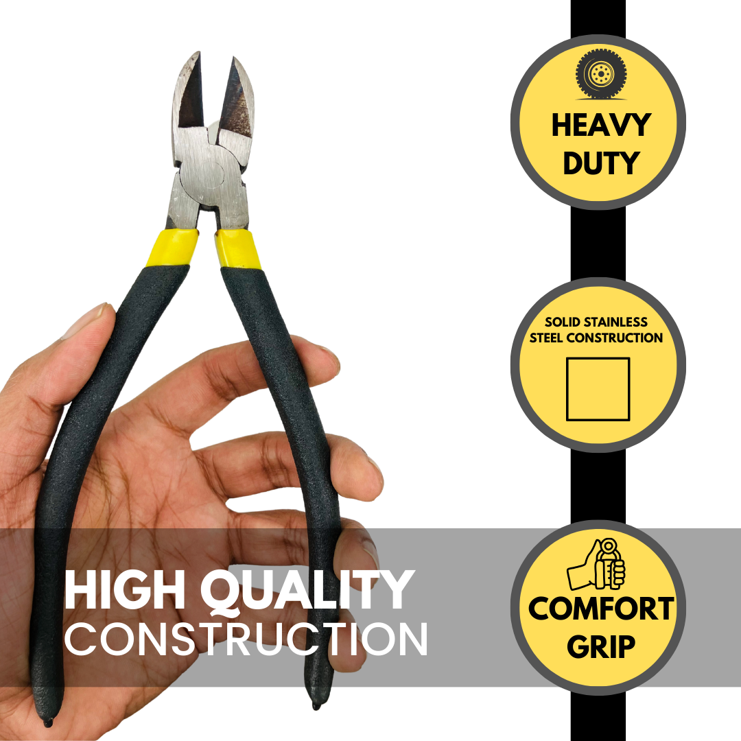 8 Inch Drop Forged Side Cutter Pliers