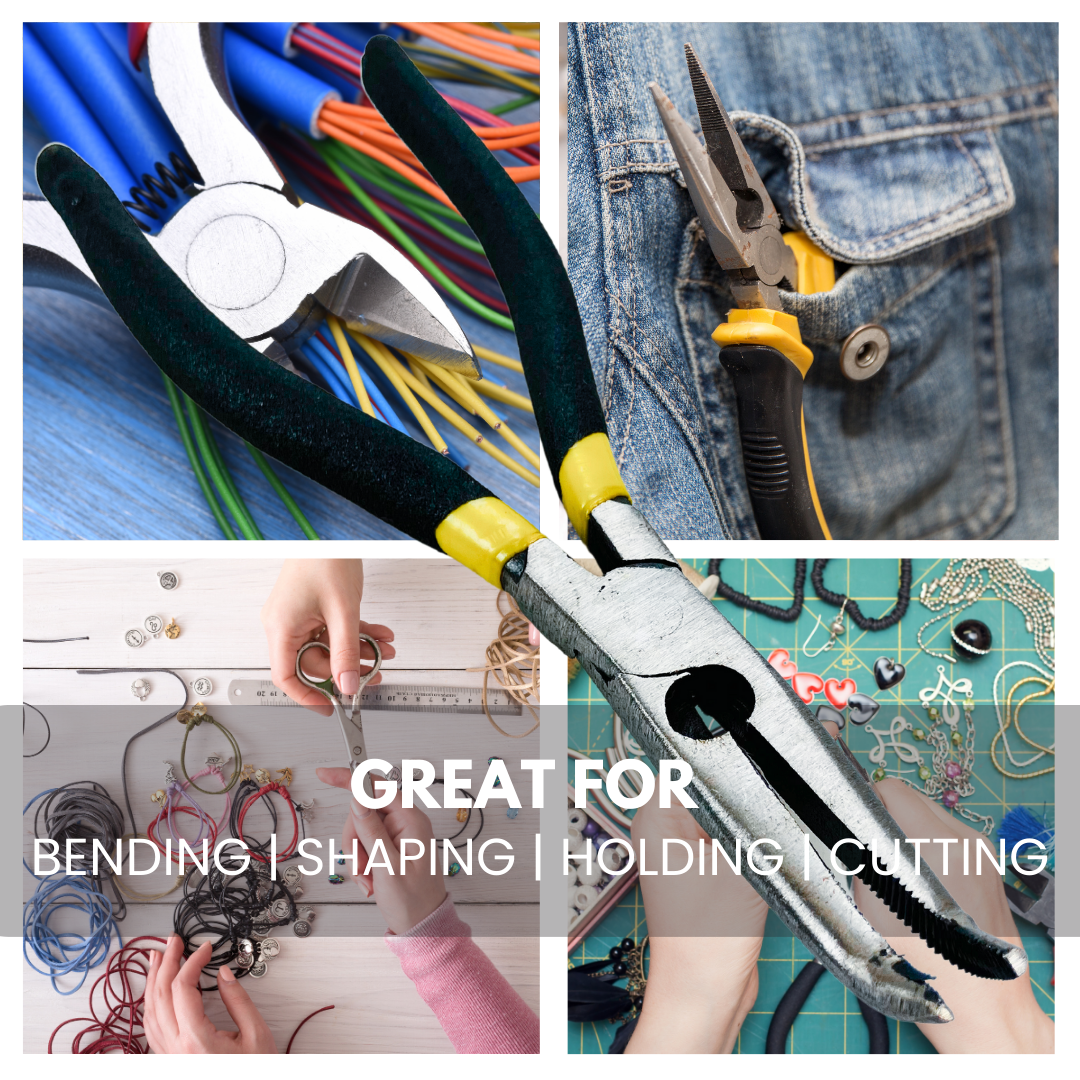 8" Forged Bent Nose Pliers- TP-27958