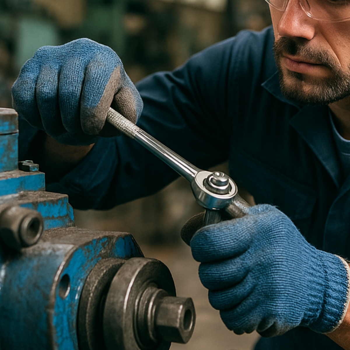 40 Pc 3/8, 1/4 Inch Drive SAE and MM Socket Set - TP-02340