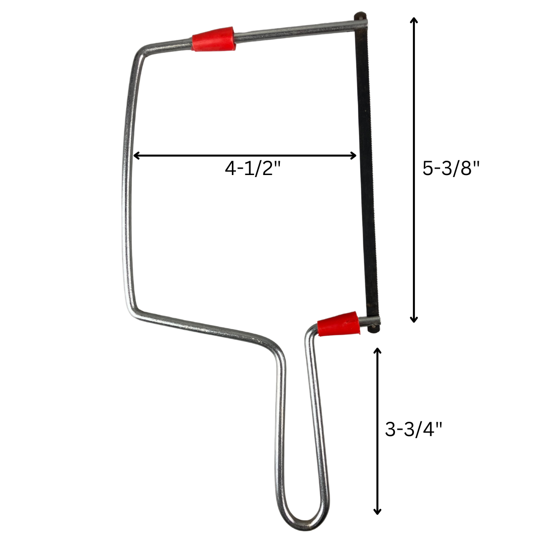 Mini 6" Hacksaw - Deep-throat, 5.5" High - TZ03-04750