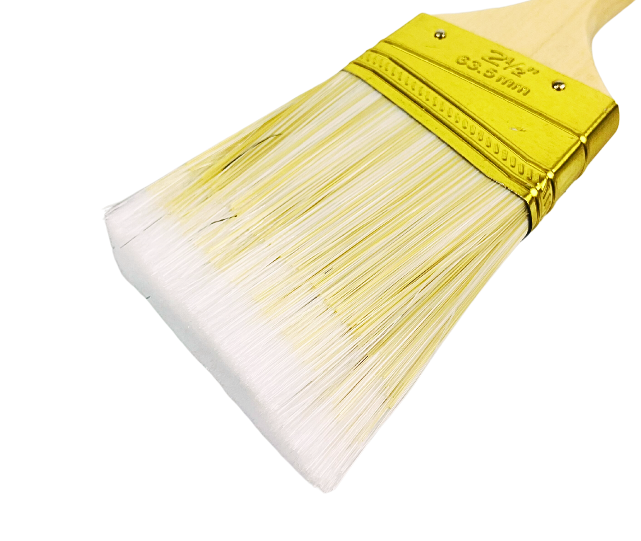 2.5" Wide Bristle Brush, for House Painting, Varnish or Lacquer (Pack of: 2) - TZ636-250-Z02