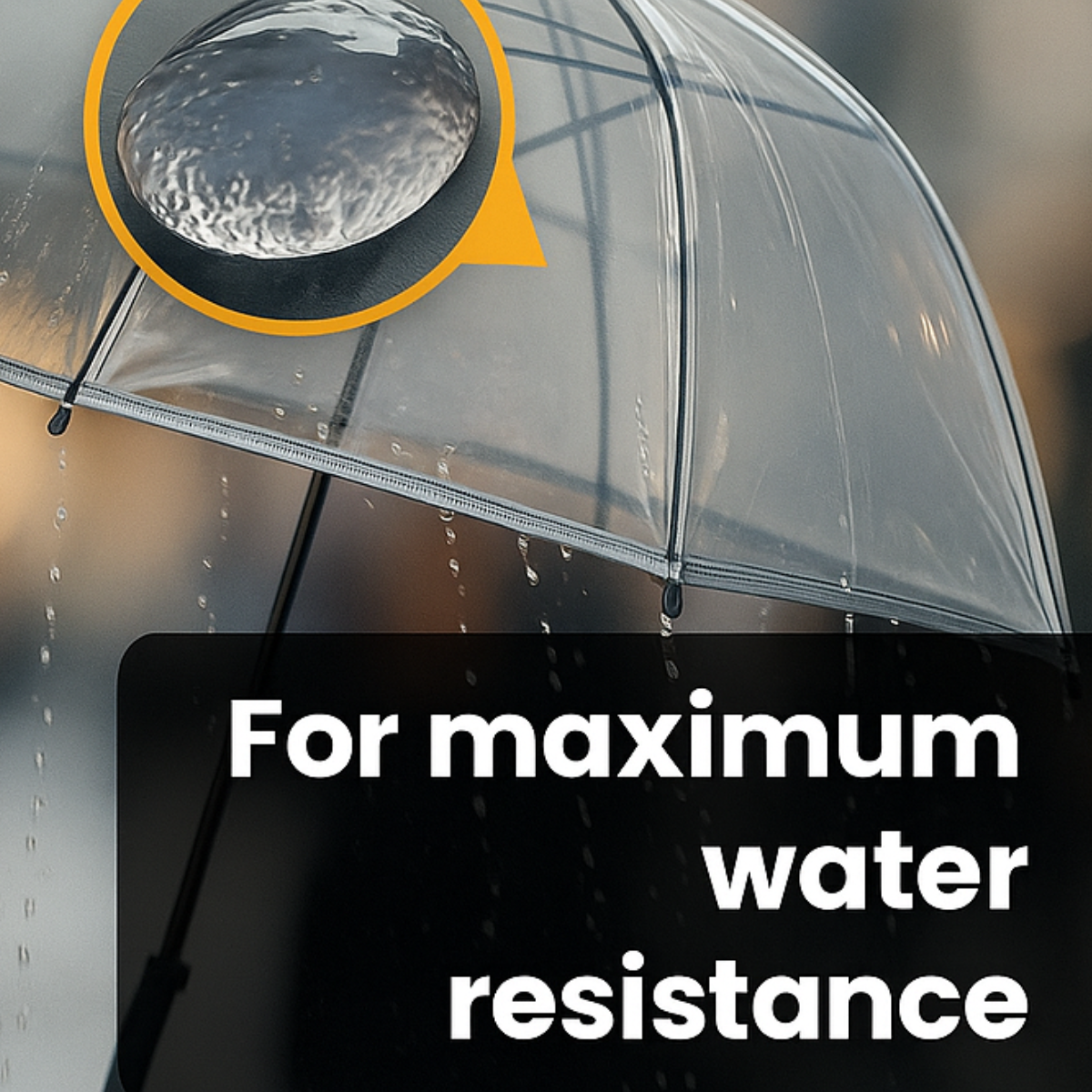 Clear Folding Umbrella