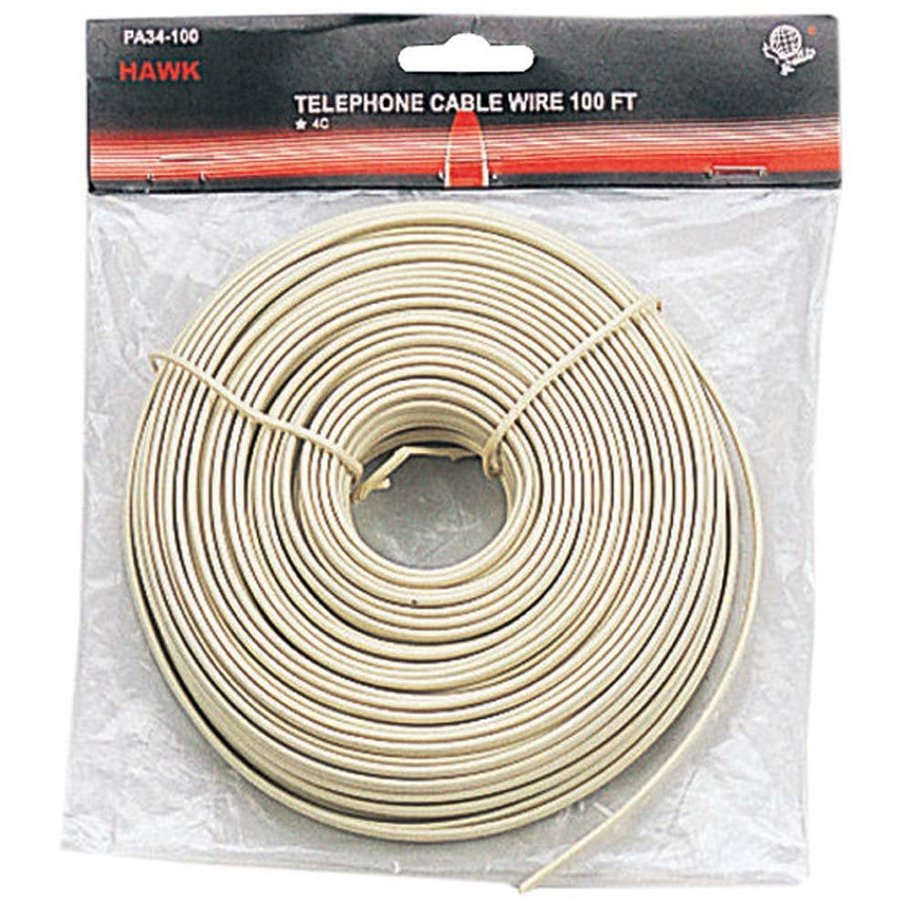 100' TELEPHONE EXTENSION CORD - PA-34100 - ToolUSA