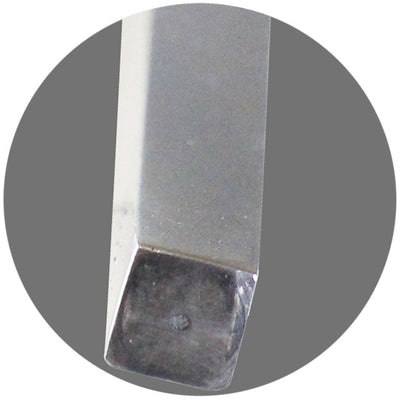 11-1/2 Inch Long Square Shaped Steel Mandrel - TJ-45473 - ToolUSA