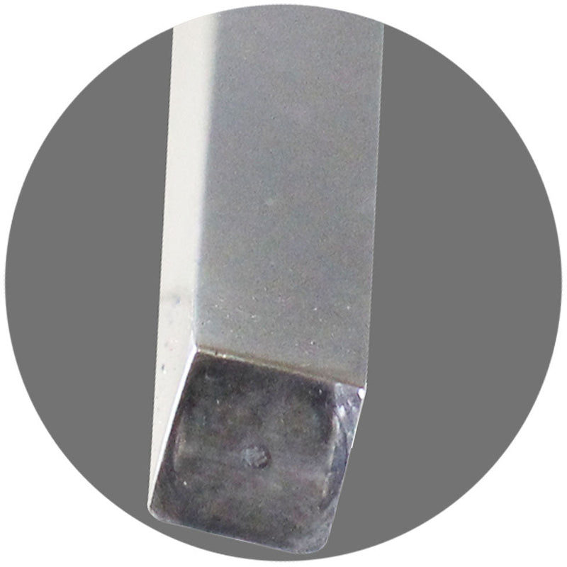 11-1/2 Inch Long Square Shaped Steel Mandrel - TJ-45473 - ToolUSA