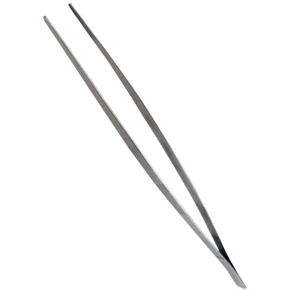 12" Heavy Duty Blunt Point Tweezers, Textured Handle (Pack of: 2) - S1-08570-Z02 - ToolUSA