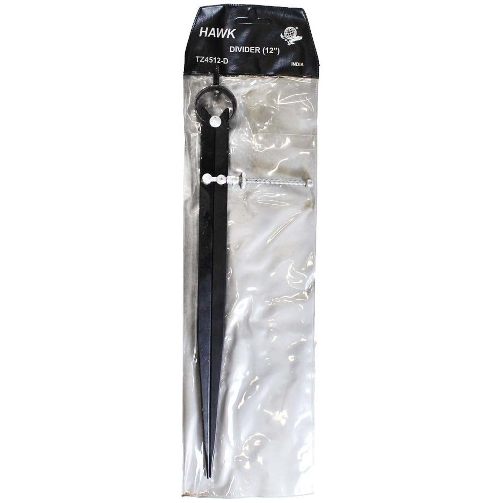 12 Inch Divider Caliper- Measured From Pivot Point -13-1/2 Inches Overall - TZ01-94512 - ToolUSA