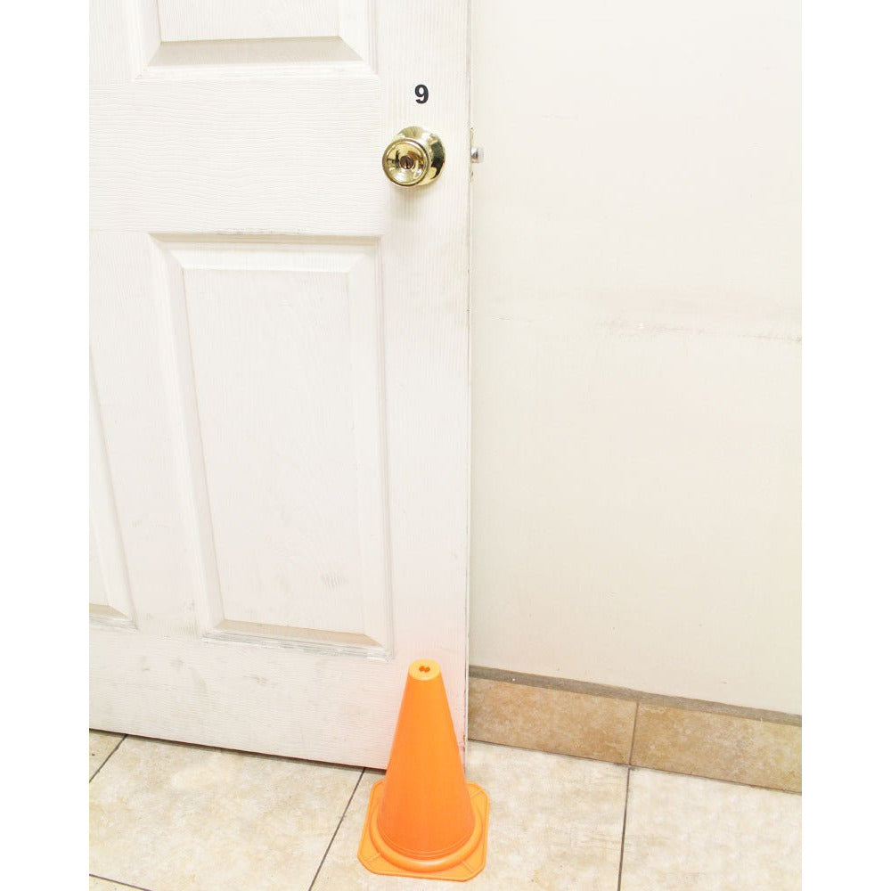 12" NEON ORANGE SAFETY CONE - SF-01212 - ToolUSA