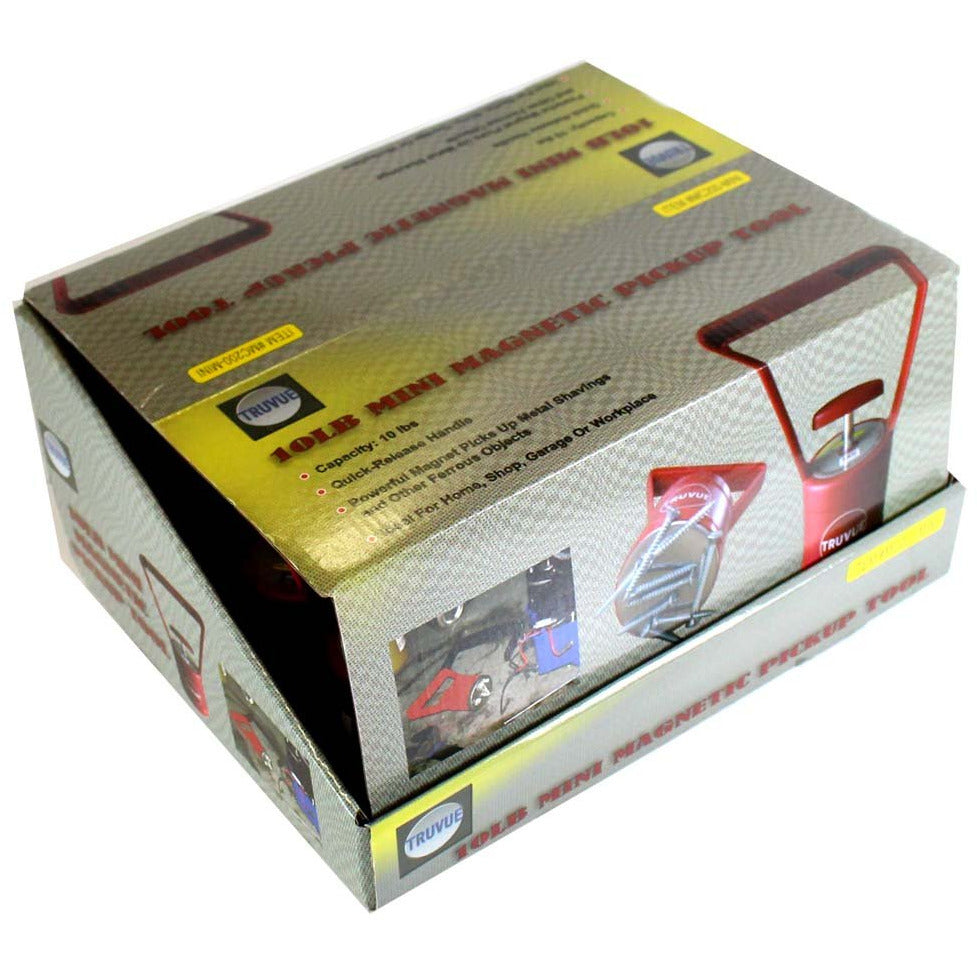 12 Piece 10 Lb. Magnetic Pick-Up Tool with Quick-Release Lever - MC200-SM-12 - ToolUSA