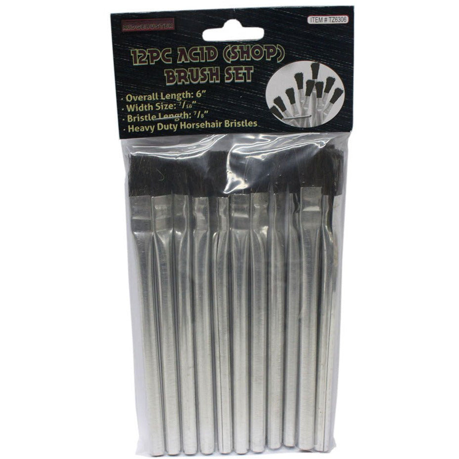 12 Piece Acid Brush, 7/16" - TZ63-06306 - ToolUSA