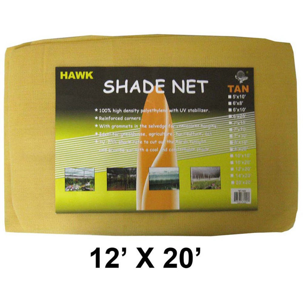 12' X 20 Tan Sunshade Net - TST-61220 - ToolUSA