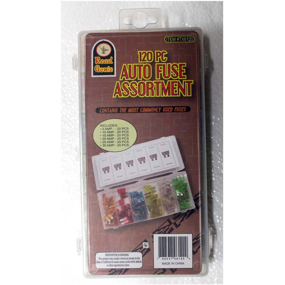 120 Piece Auto Fuse Set - HW-96120 - ToolUSA