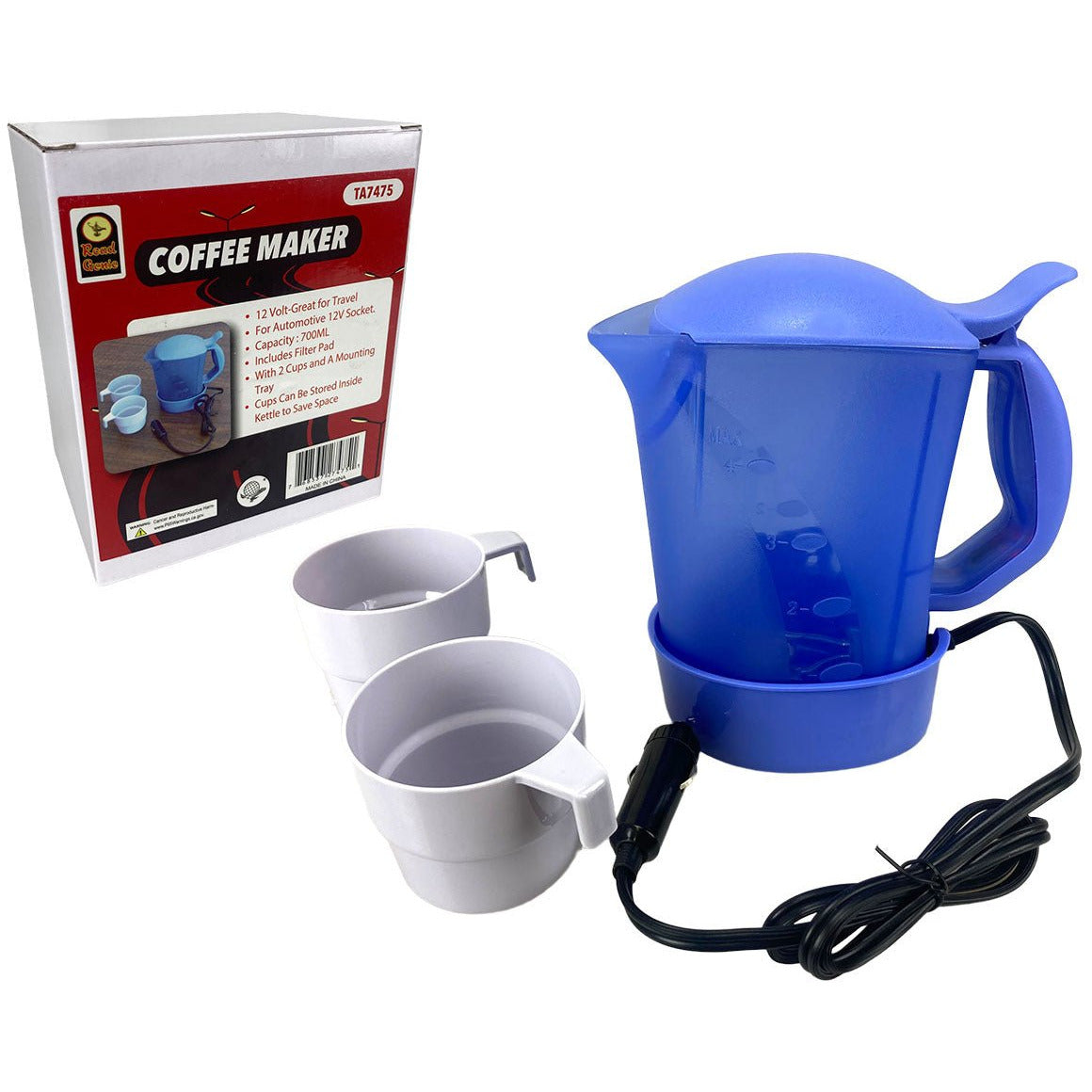 12v Portable Water-Boiling Pot - 2 Cups 12v Portable Water-Boiling Pot - 2 Cups
