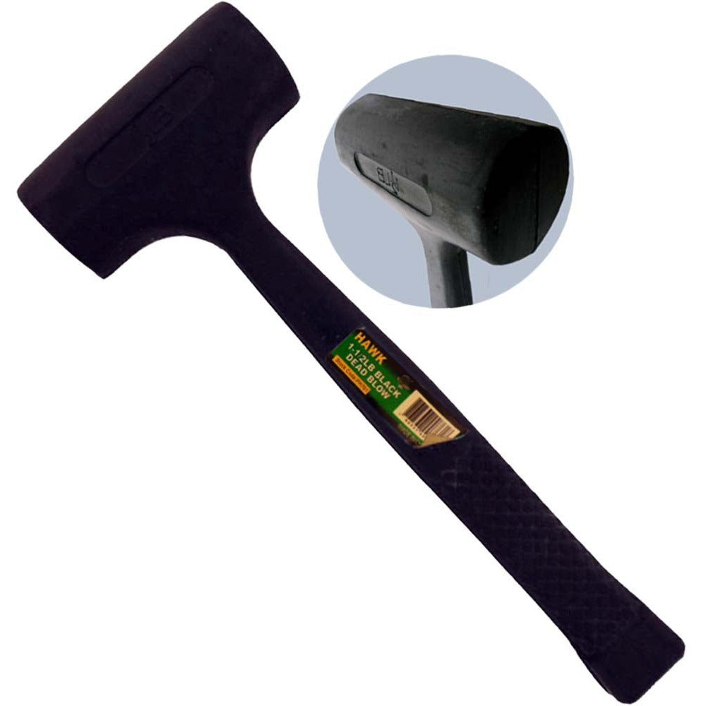 13" LARGE DEAD BLOW 1.5 LB HAMMER W/ 2" HEAD - PH-00761 - ToolUSA