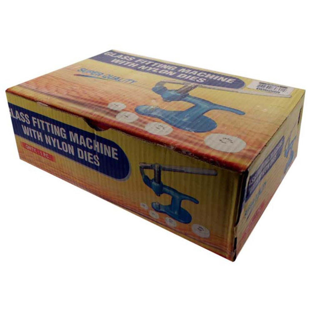 13 Pc Watch Back Press Set - 12 Nylon Dies/Spacers - TJ-89601 - ToolUSA