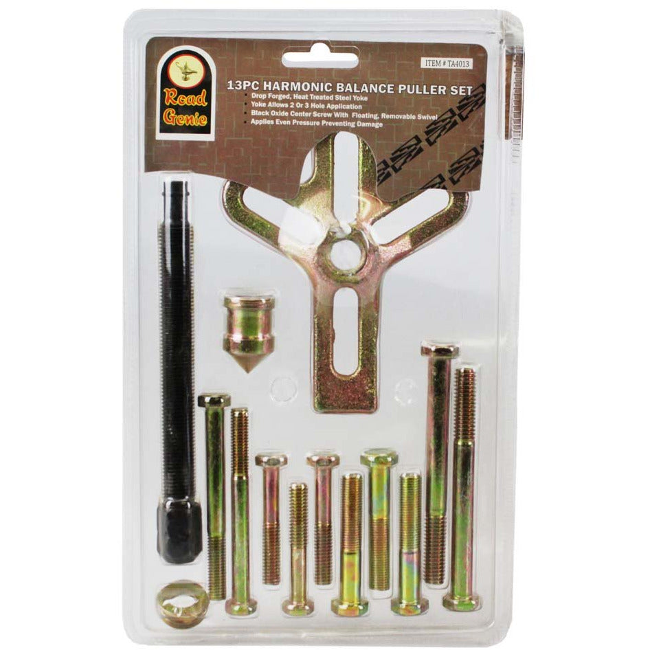 13 Piece Harmonic Balance Puller Kit for Automobiles - TA-04013 - ToolUSA