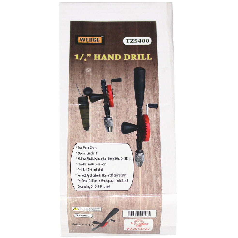 1/4-Inch Vintage Manual Hand Drill - TZ02-05400 - ToolUSA